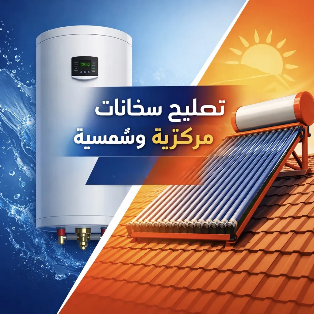 تصليح سخانات في دبي المركزية والشمسية