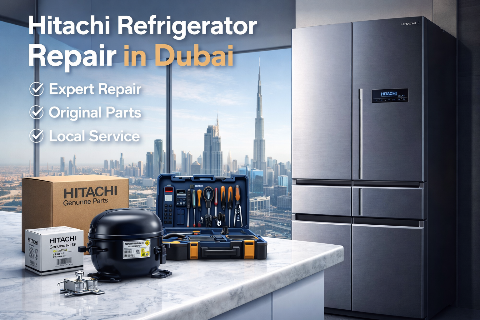 تصليح ثلاجات هيتاشي في دبي